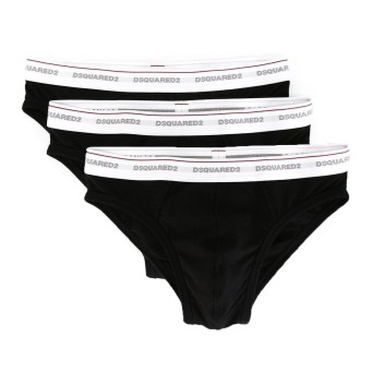 DSQUARED2 - Set of 3 briefs with logo