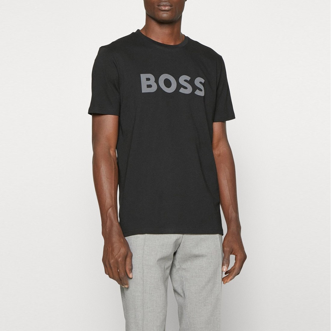 Image of BOSS - T-shirt Thinking - Colore: Nero,Taglia: S