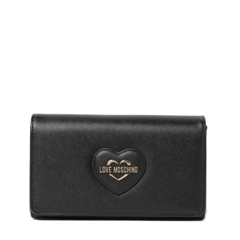 LOVE MOSCHINO - Clutch bag with logo