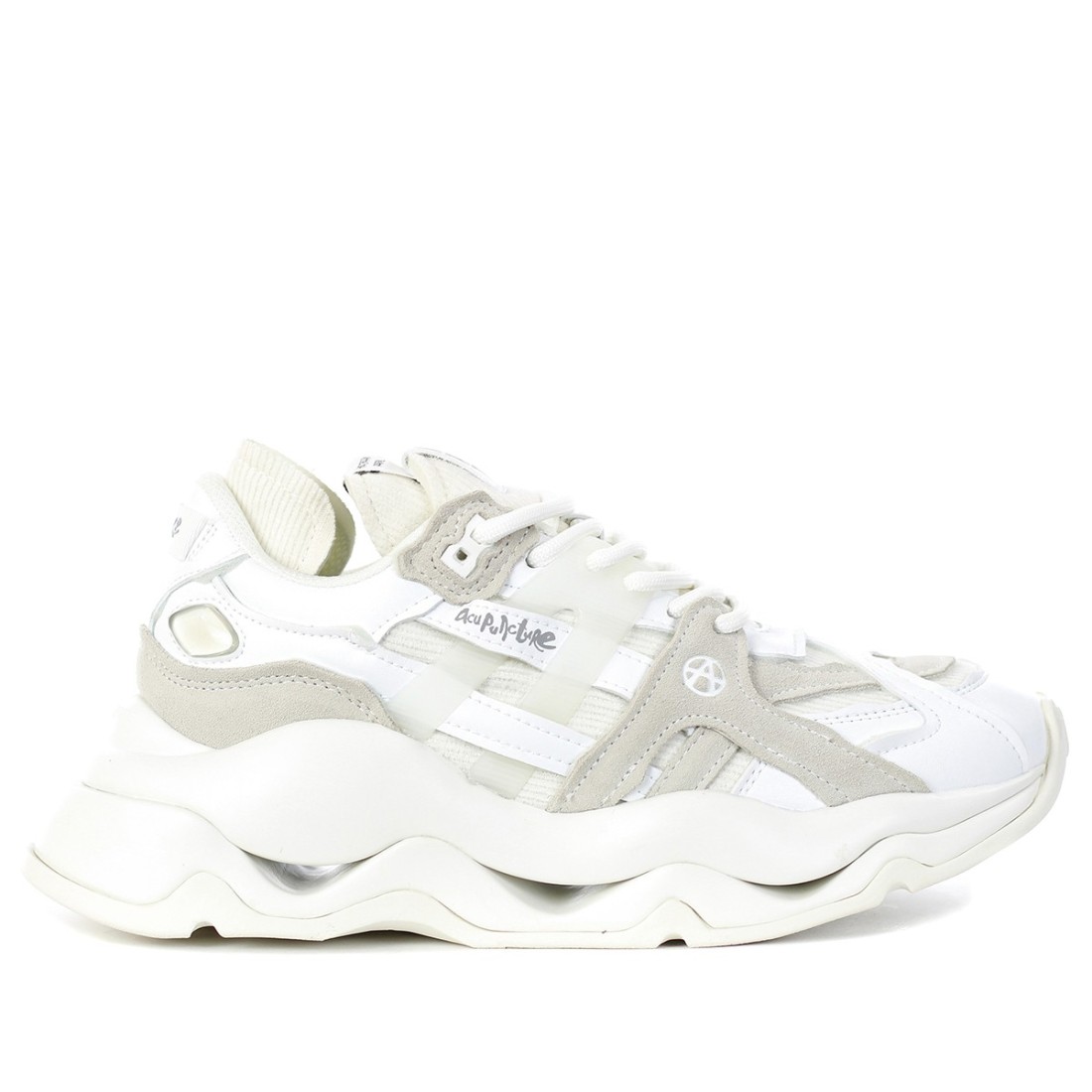 Image of ACUPUNCTURE - Sneakers Wave - Colore: Bianco,Tagli