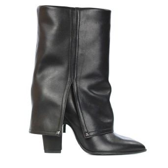 MARC ELLIS - Studded leather ankle boot