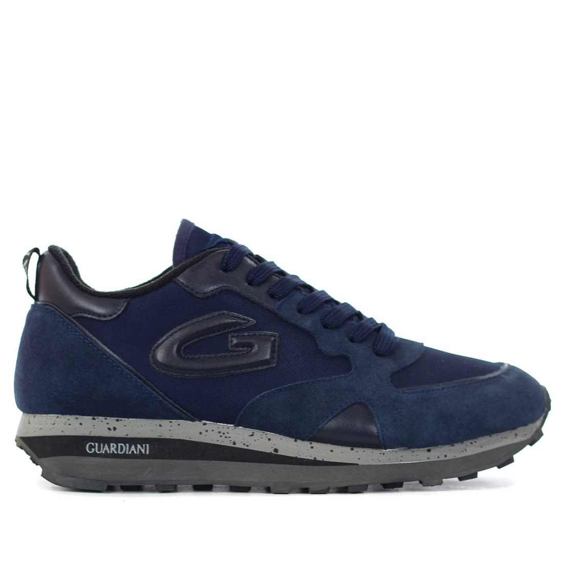 Image of GUARDIANI - Sneakers con logo - Colore: Blu,Taglia