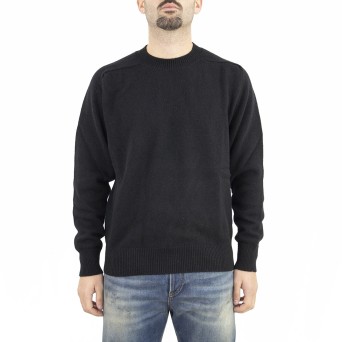 GRIFONI - Knitted crew-neck sweater