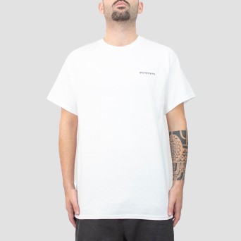 BACKSIDECLUB - T-shirt Mhx 780 Logo White