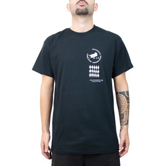 BACKSIDECLUB - Mhx 734 Arch Black T-shirt