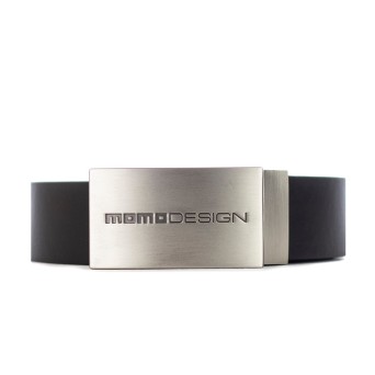 MOMO DESIGN - Cintura reversibile in pelle con logo