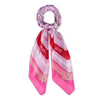 LIU JO - Love Charms printed scarf