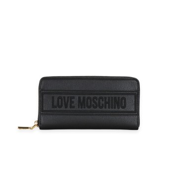 LOVE MOSCHINO - Portafoglio con logo ricamato