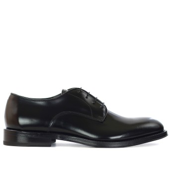 CORVARI - Derby lace-up with brushed finish