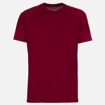FEFE GLAMOUR - Cotton lisle thread T-shirt