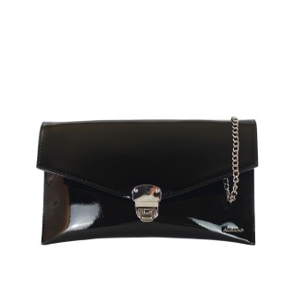 ALBANO - Clutch bag with lettering logo