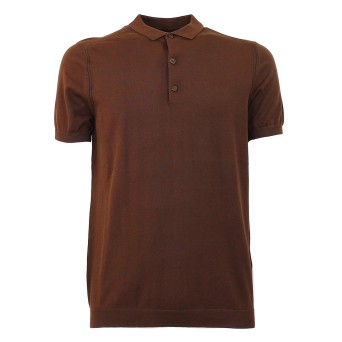 OUT/FIT - Basic three-button polo shirt
