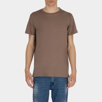 OUT/FIT - Solid-color cotton T-shirt