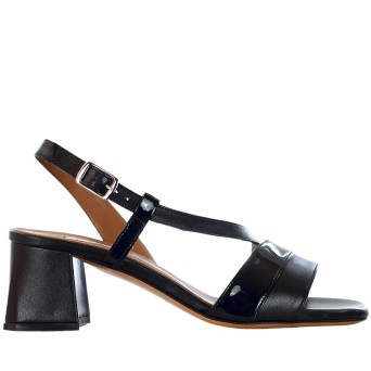 L'AMOUR - Sandal with heel strap