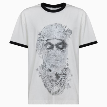 IH NOM UH NIT - T-shirt with Mask Roses print