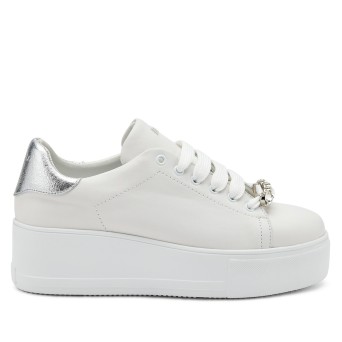 FRAU - Leather sneakers with logo