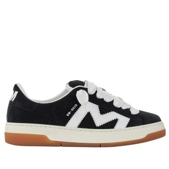 BRIAN MILLS - Suede sneakers with logo