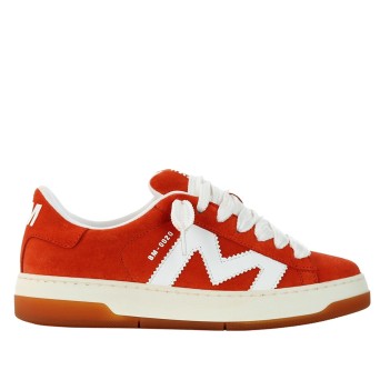 BRIAN MILLS - Suede sneakers with logo