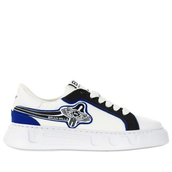 BRIAN MILLS - Canvas sneakers with logo