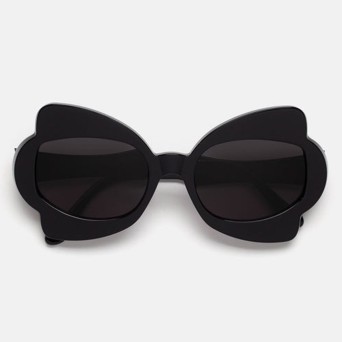 MARNI - Monumental Gate Black Sunglasses