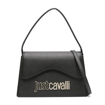 JUST CAVALLI - Hand bag with metal logo